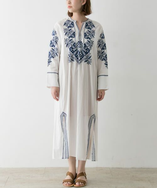 A928 新品 サラマリカ sara mallika DRESS ワンピース sara mallika（サラ マリカ）の「Sara Mallika/サラマリカ Lurex