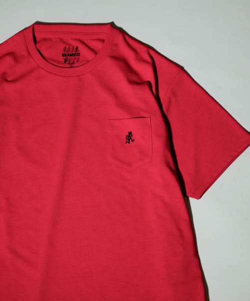 ＊＊URBAN RESEARCH ROSSO / アーバンリサーチ ロッソ Tシャツ | 『別注』GRAMICCI　DRY-XポケットTシャツ（RED）