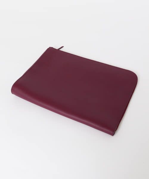 ＊＊URBAN RESEARCH ROSSO / アーバンリサーチ ロッソ クラッチ・パーティバッグ | laperruque　13ZIPPED POUCH（PRUNE）