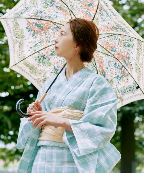 ☆専用☆新品 綿麻 着物“夏にぴったりの涼とさり気ない洒落味”半幅小袋帯 K-3 kyuzen_0102