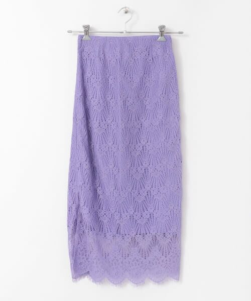 ＊＊URBAN RESEARCH ROSSO / アーバンリサーチ ロッソ スカート | MARILYN MOON　SKIRT∴（LAVENDER）