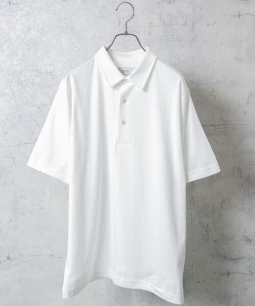 ＊＊URBAN RESEARCH ROSSO / アーバンリサーチ ロッソ ポロシャツ | 『XLサイズあり』汗染み防止ポロシャツ（WHITE）