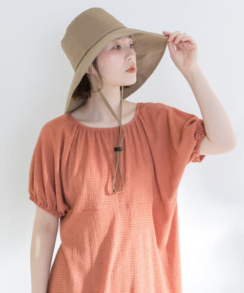 試着のみ　芦屋ロサブランワイドブリムハット 試着のみ 芦屋ロサブランワイドブリムハット