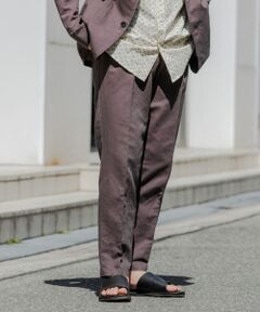 『セットアップ対応』 ハードマンズリネンガーメントダイパンツ