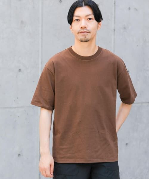 ＊＊URBAN RESEARCH ROSSO / アーバンリサーチ ロッソ Tシャツ | 『XLサイズあり』USAコットンMYSTANDARD半袖Tシャツ（BROWN）