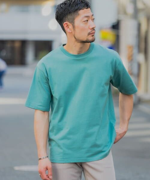 ＊＊URBAN RESEARCH ROSSO / アーバンリサーチ ロッソ Tシャツ | 『XLサイズあり』USAコットンMYSTANDARD半袖Tシャツ（SAGE GREEN）