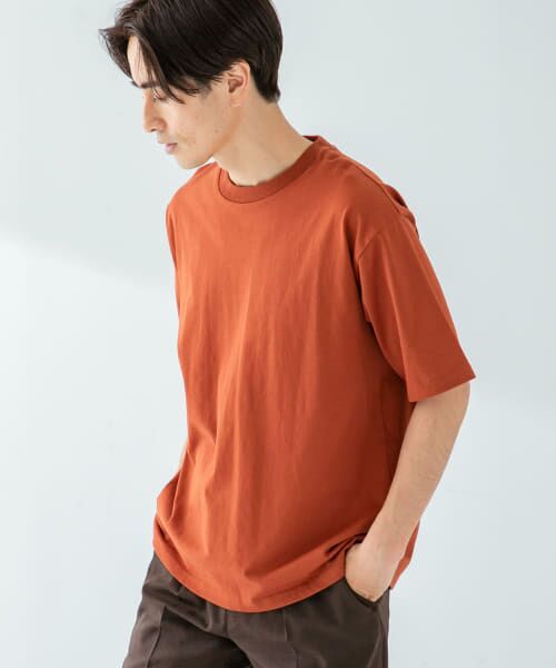 ＊＊URBAN RESEARCH ROSSO / アーバンリサーチ ロッソ Tシャツ | 『XLサイズあり』USAコットンMYSTANDARD半袖Tシャツ（D.ORANGE）