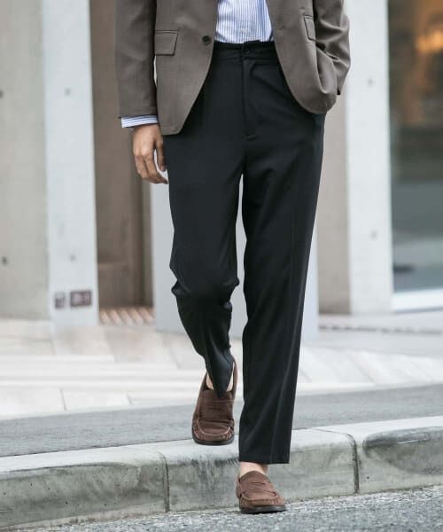 ＊＊URBAN RESEARCH ROSSO / アーバンリサーチ ロッソ その他パンツ | 『XLサイズあり』ハイパフォーマンスアーバンイージーパンツ（BLACK）