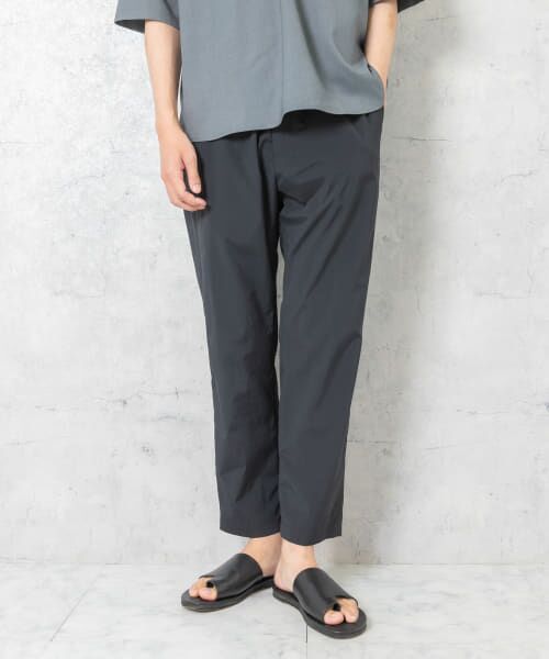 ＊＊URBAN RESEARCH ROSSO / アーバンリサーチ ロッソ その他パンツ | 丸井織物テーパードイージーパンツ（BLACK）