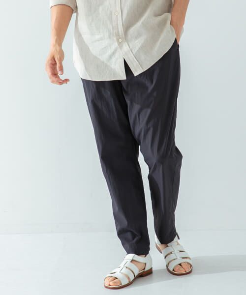 ＊＊URBAN RESEARCH ROSSO / アーバンリサーチ ロッソ その他パンツ | 丸井織物テーパードイージーパンツ（NAVY）