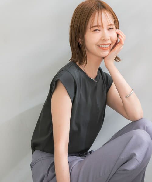 ＊＊URBAN RESEARCH ROSSO / アーバンリサーチ ロッソ Tシャツ | フレンチTシャツ（CHARCOAL）