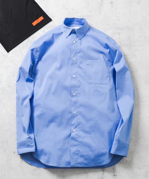 ＊＊URBAN RESEARCH ROSSO / アーバンリサーチ ロッソ シャツ・ブラウス | 『XXLサイズあり』ハイパフォーマンスブロードレギュラーシャツ（CHECK BLU）