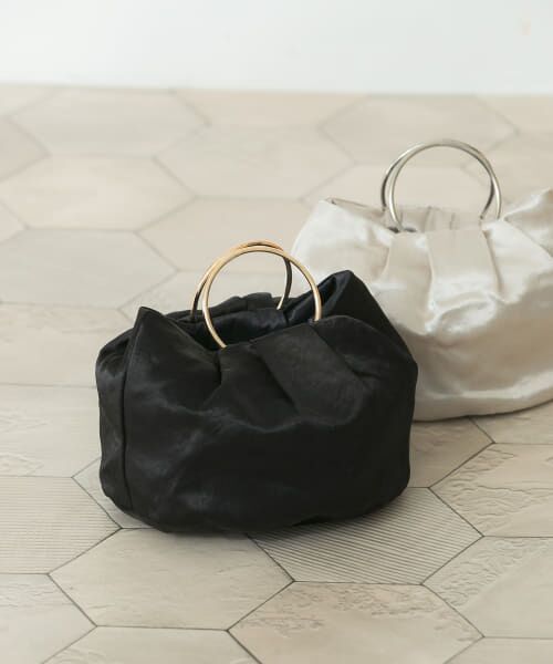 ＊＊URBAN RESEARCH ROSSO / アーバンリサーチ ロッソ バッグ | kaene　リングハンドルバッグ（BK）