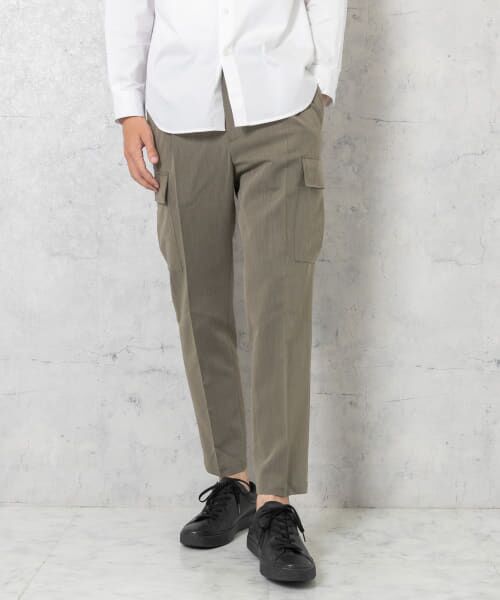 ＊＊URBAN RESEARCH ROSSO / アーバンリサーチ ロッソ ショート・ハーフ・半端丈パンツ | 『XLサイズあり』ハイパフォーマンスアーバンスリムカーゴパンツ（D/GREEN）