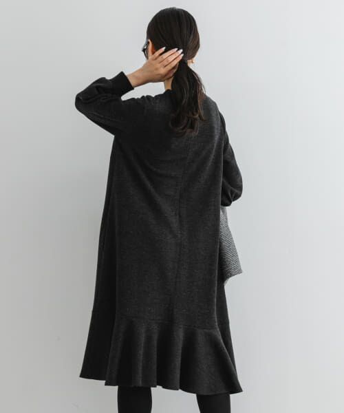URBAN RESEARCH ROSSO ワンピース　ブラック URBAN RESEARCH ROSSO WOMEN（アーバンリサーチ ロッソ）の