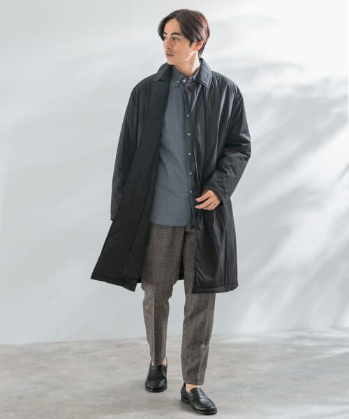 URBAN RESERCH ROSSO 丸井織物中綿ダウンステンカラーコート URBAN RESERCH ROSSO 丸井織物中綿ダウンステンカラーコート