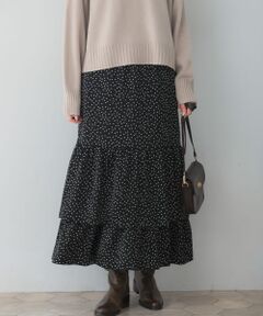 デザインティアードスカート