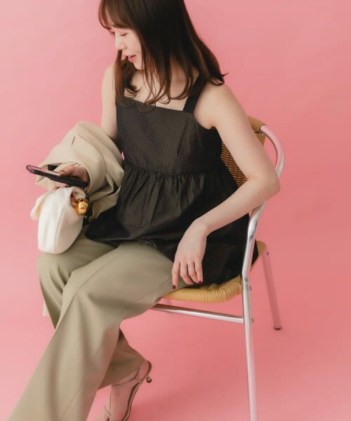 ＊＊URBAN RESEARCH ROSSO / アーバンリサーチ ロッソ シャツ・ブラウス | バルーンキャミブラウス（DOT）