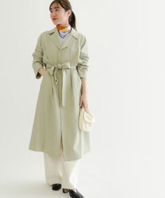 バックタックトレンチコート