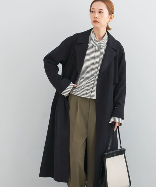 美品！Rosso バックタックトレンチコート セール】 バックタックトレンチコート （トレンチコート