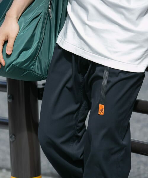 ＊＊URBAN RESEARCH ROSSO / アーバンリサーチ ロッソ その他パンツ | 『別注』GRAMICCI　ストレッチギャバテーパードパンツ（NAVY）
