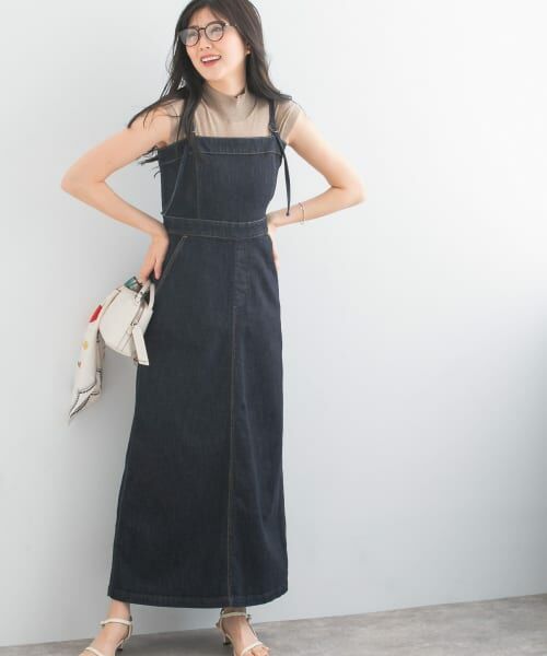 ＊＊URBAN RESEARCH ROSSO / アーバンリサーチ ロッソ ワンピース | 『別注』Lee×ROSSO　BELTED CAMISOLE DRESS（ONE WASH）