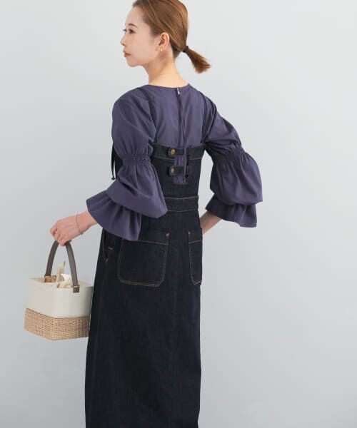セール】 『別注』Lee×ROSSO BELTED CAMISOLE DRESS