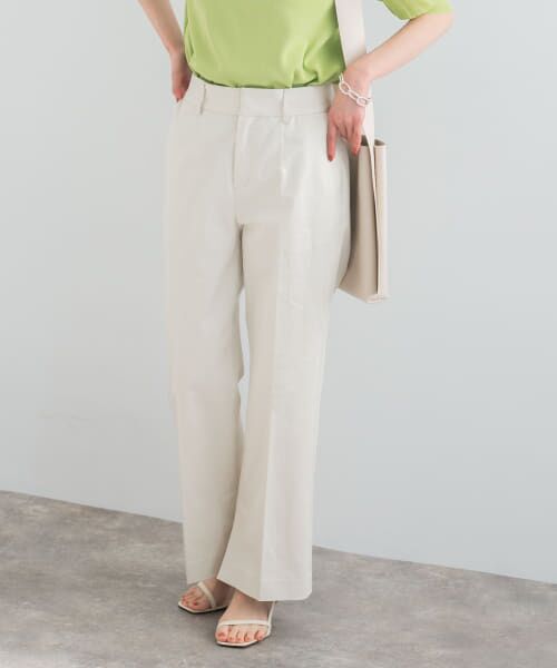 ＊＊URBAN RESEARCH ROSSO / アーバンリサーチ ロッソ その他パンツ | セミフレアチノパンツ（IVORY）