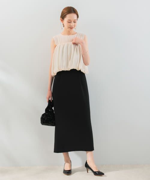 ＊＊URBAN RESEARCH ROSSO / アーバンリサーチ ロッソ ドレス | マルチWAYシアーオフショルドレス（black）