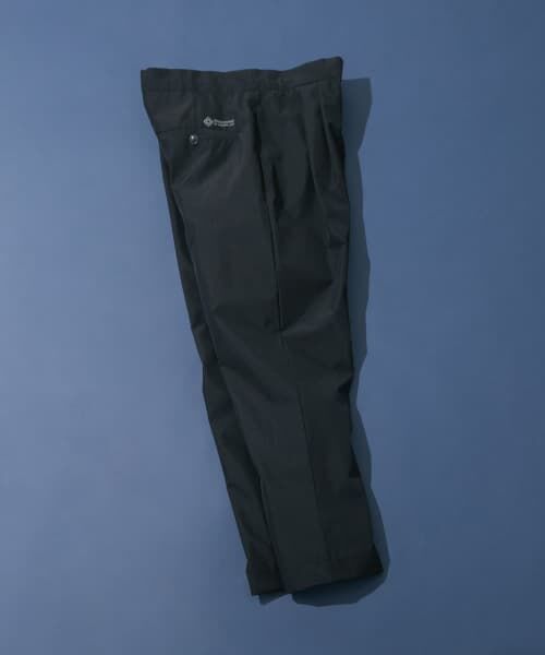 ＊＊URBAN RESEARCH ROSSO / アーバンリサーチ ロッソ その他パンツ | 『別注』+phenix　WINDSTOPPER by GORE-TEX LABS タックパンツ（BLACK）