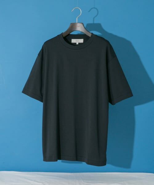 ＊＊URBAN RESEARCH ROSSO / アーバンリサーチ ロッソ Tシャツ | 『XLサイズあり』『UR TECH』防汚加工 スタンダードクルーネックTシャツ（NAVY）
