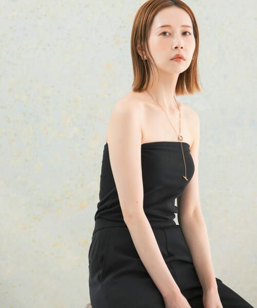 ＊＊URBAN RESEARCH ROSSO / アーバンリサーチ ロッソ キャミソール・チューブトップ | SkinAware　バンドゥブラトップ（BLK）