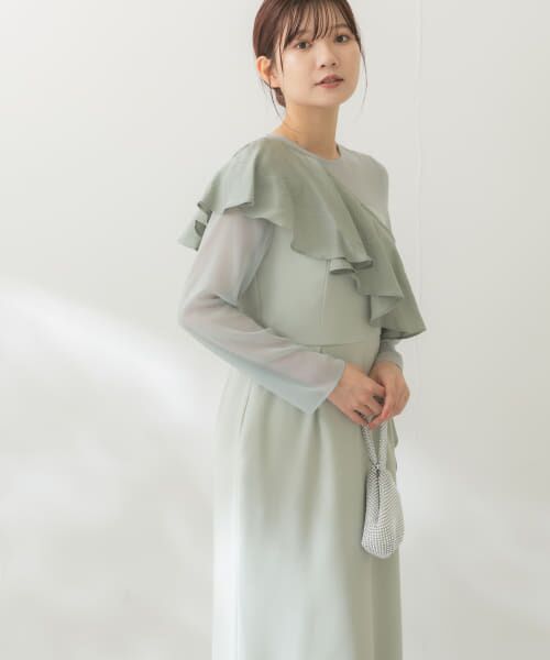 ＊＊URBAN RESEARCH ROSSO / アーバンリサーチ ロッソ ドレス | kaene　セットショール5way切り替えドレス（mint）