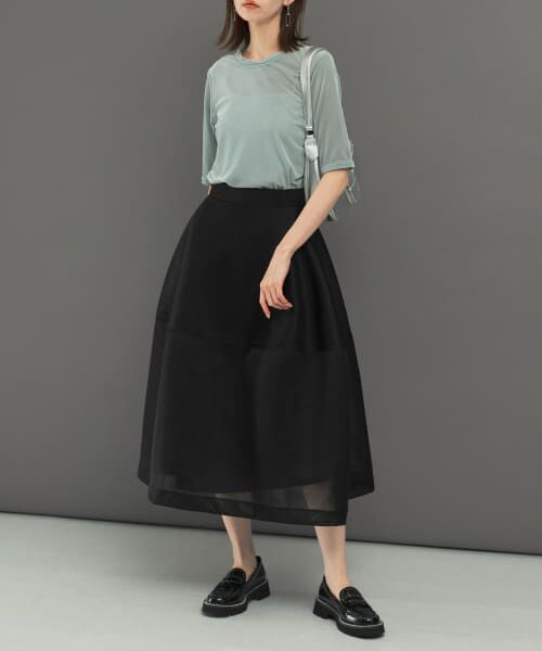 ＊＊URBAN RESEARCH ROSSO / アーバンリサーチ ロッソ Tシャツ | シアーベロアTシャツ（MINT）