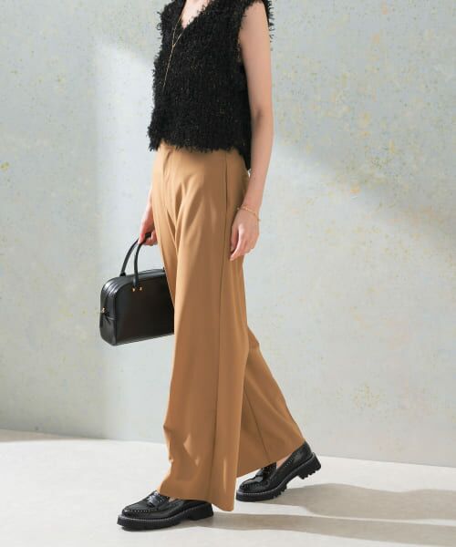 ＊＊URBAN RESEARCH ROSSO / アーバンリサーチ ロッソ その他パンツ | ストレートスラックス（CAMEL）