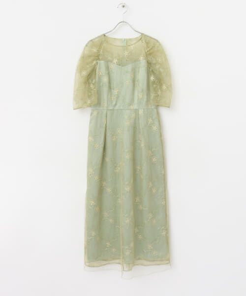 ＊＊URBAN RESEARCH ROSSO / アーバンリサーチ ロッソ ドレス | kaene　ボリュームスリーブレースドレス（mint）