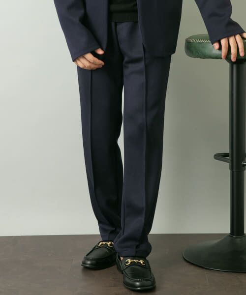 ＊＊URBAN RESEARCH ROSSO / アーバンリサーチ ロッソ その他パンツ | 『セットアップ対応』ポンチスラックス（NAVY）