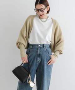 ＊＊URBAN RESEARCH ROSSO / アーバンリサーチ ロッソ カーディガン・ボレロ | F by ROSSO　アンチピリング片畦ボレロカーディガン