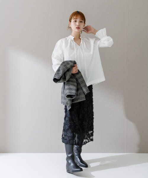 セール】 2WAYボリュームシャツブラウス （シャツ・ブラウス