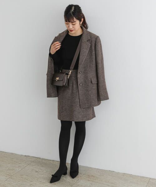 URBAN RESEARCH ROSSO ジャケット ツイード フォーマル F URBAN RESEARCH ROSSO ジャケット ツイード フォーマル F