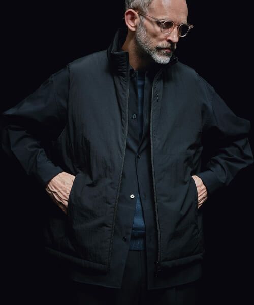 ＊＊URBAN RESEARCH ROSSO / アーバンリサーチ ロッソ ダウンジャケット・ベスト | 『XLサイズあり』MARUI ORIMONO　3H DryFabricパファーベスト（BLACK）