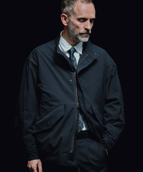 ＊＊URBAN RESEARCH ROSSO / アーバンリサーチ ロッソ ダウンジャケット・ベスト | 『XLサイズあり』MARUI ORIMONO　3H DryFabric 3WAYモッズコート（BLACK）