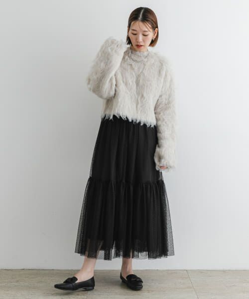 Second/Layer ピストレロリブカーディガン Second/Layer ピストレロリブカーディガン