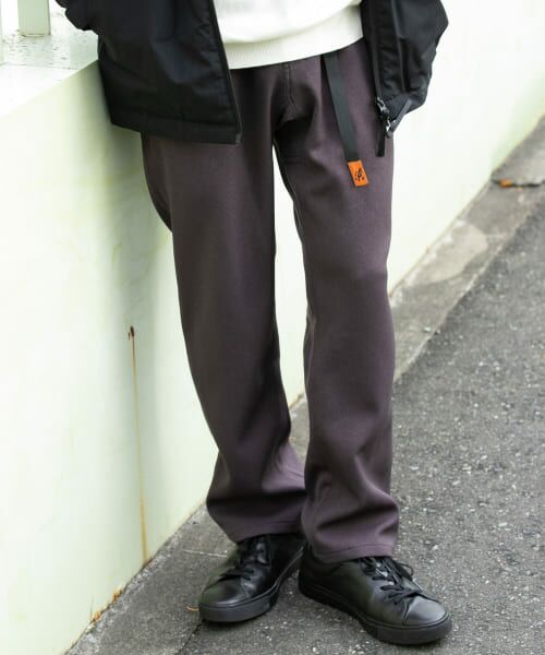 ＊＊URBAN RESEARCH ROSSO / アーバンリサーチ ロッソ その他パンツ | 『XLサイズあり』『別注』Gramicci　ウォッシャブルウォームナローパンツ（CHARCOAL）