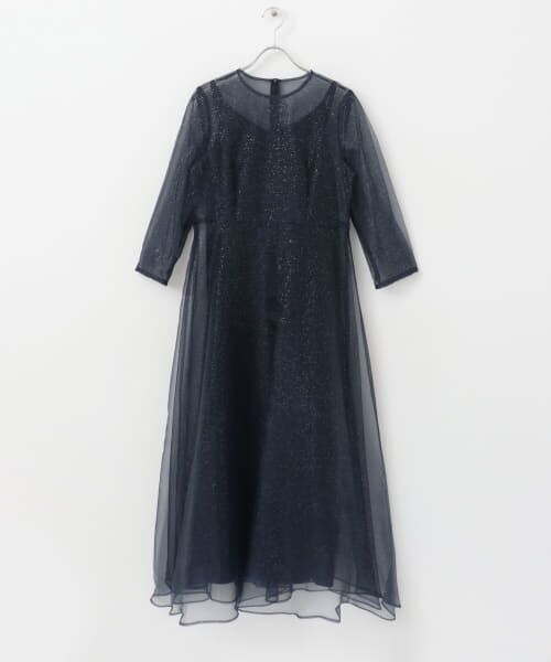 セール】 kaene ラメミックスステッチレースドレス （ドレス