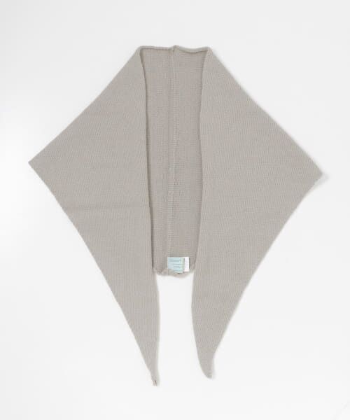 ＊＊URBAN RESEARCH ROSSO / アーバンリサーチ ロッソ マフラー・ショール・スヌード・ストール | STUART AUSTIN　Triangular Scarf（Lt Grey）