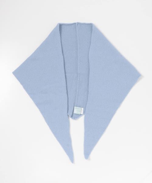 ＊＊URBAN RESEARCH ROSSO / アーバンリサーチ ロッソ マフラー・ショール・スヌード・ストール | STUART AUSTIN　Triangular Scarf（LTBLUE）