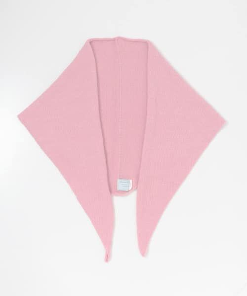 ＊＊URBAN RESEARCH ROSSO / アーバンリサーチ ロッソ マフラー・ショール・スヌード・ストール | STUART AUSTIN　Triangular Scarf（PINK）