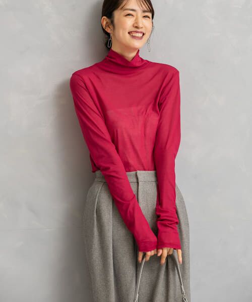 ＊＊URBAN RESEARCH ROSSO / アーバンリサーチ ロッソ Tシャツ | セミシアータートル（pink）