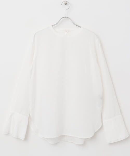 ＊＊URBAN RESEARCH ROSSO / アーバンリサーチ ロッソ シャツ・ブラウス | バックリボンダブルカフスブラウス（off）